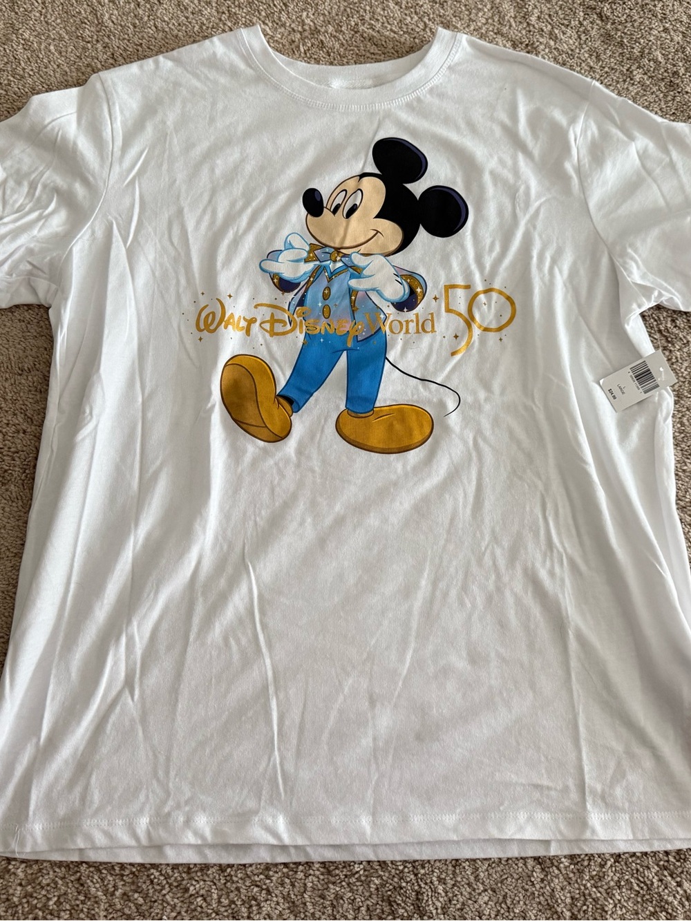 🆕 Walt Disney World / Disney Parks 50th Anniversary Mickey Mouse Unisex Shirt